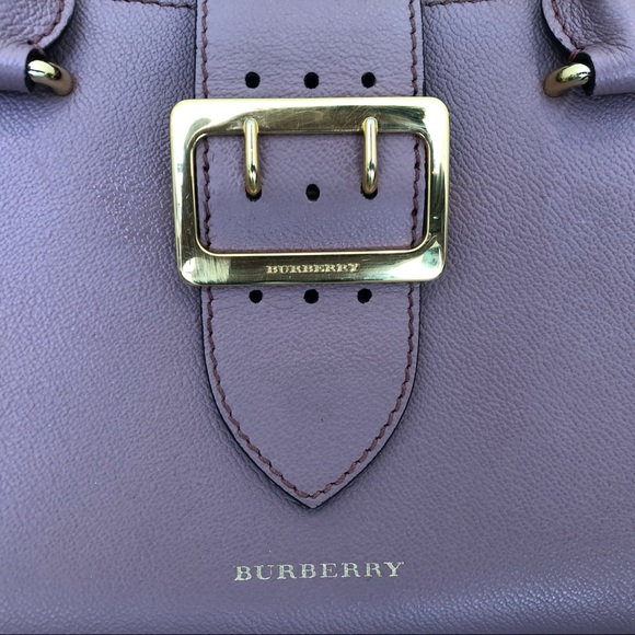 BURBERRY Small Buckle Leather Crossbody - Picture 3 of 5